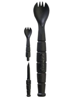 KA-BAR Set of 4 Tactical Sporks - a multi-functional 3-in-1 eating utensil